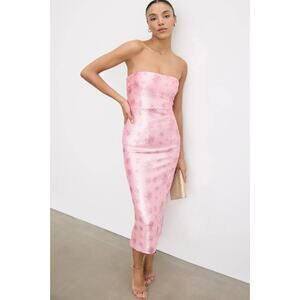 LoveShackFancy Stasia Sequin Dress - Pink Size 6